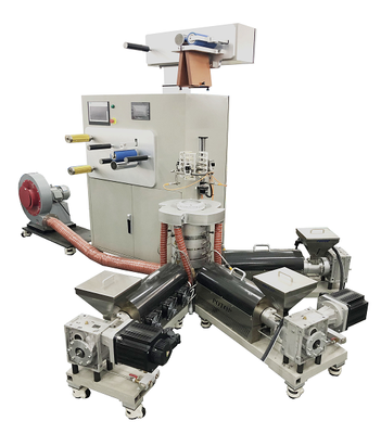 小型三层共挤吹膜实验线